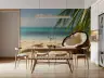 Exotic Coconut Beach Wall Mural 7
