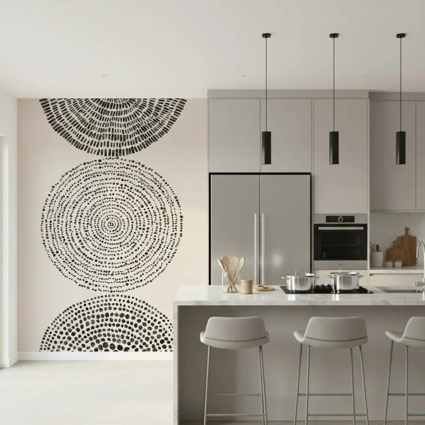 Cosmic Echoes Wall Mural