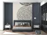 Bohemian Abstract Concentric Dot Wall Mural 6