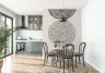 Bohemian Abstract Concentric Dot Wall Mural 8