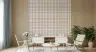 Contemporary Warm Toned Checkered Grid Wallpaper 8