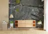 Rustic Mossy Stone Texture Wall Mural 7
