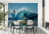 Powerful Deep Blue Ocean Barrel Wave Wallpaper Mural 7