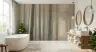Misty Pine Forest with Crimson Undergrowth Wall Mural 6