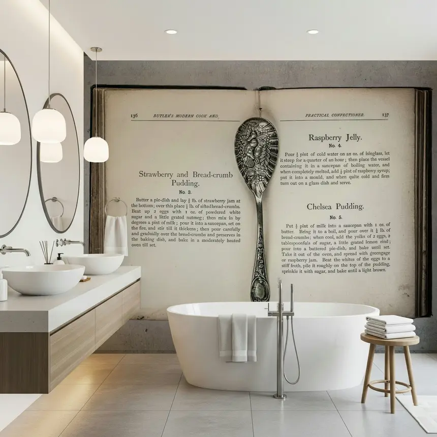 Culinary Antiques Wall Mural