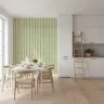 Delicate Daisy Chain Vertical Stripe Wallpaper 8