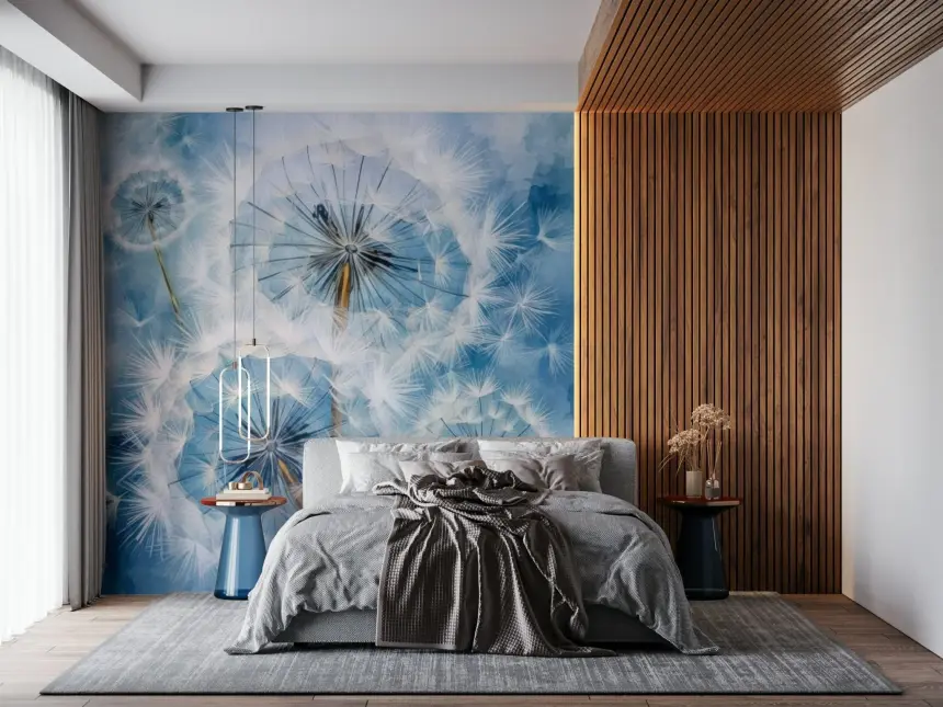 Dandelion Dreams Wall Mural