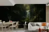 Mystical Forest Waterfall Wall Mural 6