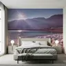 Majestic Salt Lake Sunset Mountain Wall Mural 7