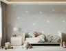 Contemporary Minimalist Outline Floral Wallpaper 8