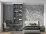 Dynamic Black Speckle Dot Wall Mural 7