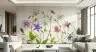 Elegant Columbine Botanical Bloom Wall Mural 8