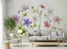 Elegant Columbine Botanical Bloom Wall Mural 7