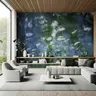 Misty Daisy Meadow Wall Mural 6