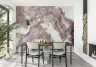 Elegant Rose Marble Swirl Wallpaper Mural 6