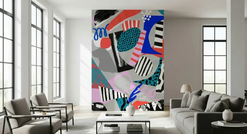 Everything Goes Around Wall Mural