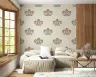 Mughal Floral Motif Pattern Wallpaper 7