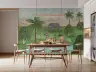 Elegant Mughal Palace Garden Scenic Wall Mural 6