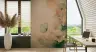 Textured Blush Pink Abstract Floral Wallpaper 6