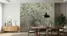Elegant Blooming Tree Wall Mural with Misty Effect 6