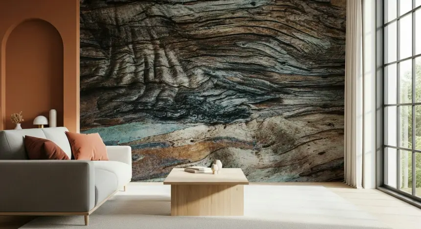 Eucalyptus Bark Texture Wall Mural -2226209