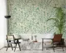 Lush Green Eucalyptus Leaf Watercolor Wallpaper 6