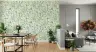 Lush Green Eucalyptus Leaf Watercolor Wallpaper 8