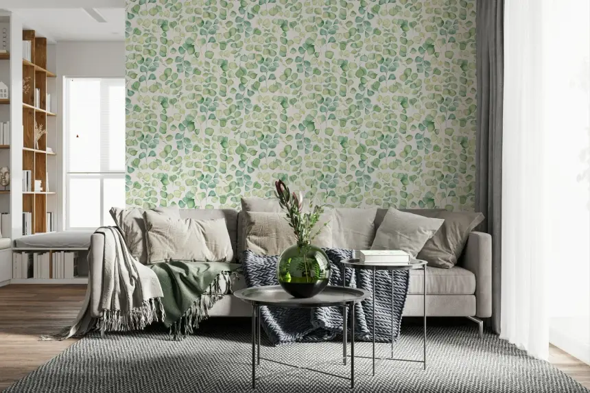 Eucalyptus Dream Garden Wallpaper