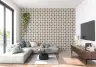 Classic Floral Tile Pattern Wallpaper 6