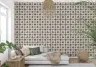 Classic Floral Tile Pattern Wallpaper 7