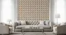 Heritage Terracotta Floral Tile Pattern Wallpaper 6