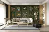 Mughal Inlay Floral and Avian Panel Wallpaper 7
