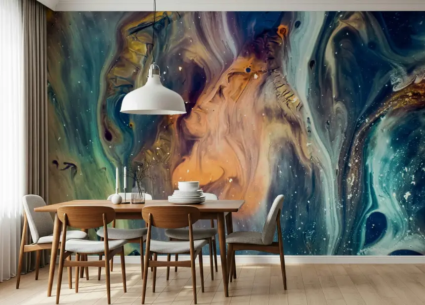 Fluid Universe Wall Mural -2463761