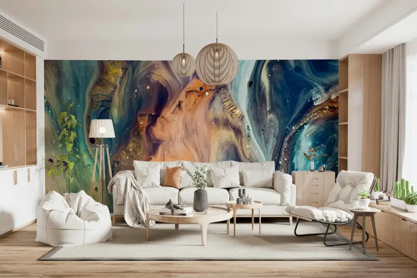 Fluid Universe Wall Mural -2463761