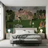 Pichwai Style Enchanted Forest Wall Mural 8