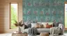 Vintage Rose Garden Grid Wallpaper 6