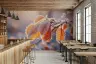 Gilded Frost Autumn Leaves Wall Mural 7