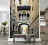 Historic European Archway Street Wall Mural 6