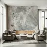 Elegant Grey Marble Vein Texture Wallpaper 7