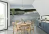Misty Horizon Abstract Landscape Wall Mural 6