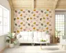 Charming Multicolor Hearts Pattern Wallpaper 8