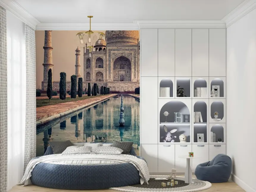 Indian Palace Serenity Wall Mural