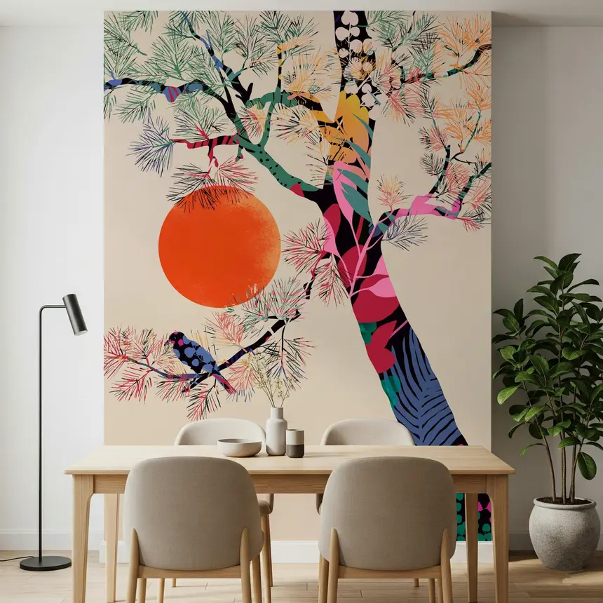 Japanese Summer Wall Mural