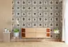 Regal Jewel Medallion Pattern Wallpaper 7