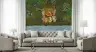 Radha Krishna Swing in Lush Forest Wall Mural 6