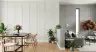 Subtle Floral Stripe Pattern Wallpaper 8