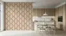Modern Geometric Oval Chain Pattern Wallpaper 8