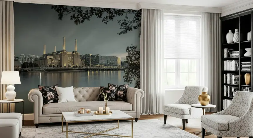 London's Powerhouse Wall Mural