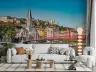 Historic Lyon Cityscape Riverfront Wall Mural 8