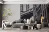 Manhattan Bridge Urban Cityscape Wall Mural 6